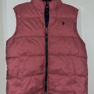 NWOT U.S. Polo Assn. Red and Blue Jacket